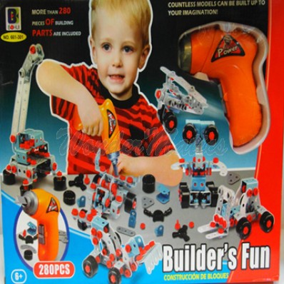 Builder S Fun Toy For Junior Engineers